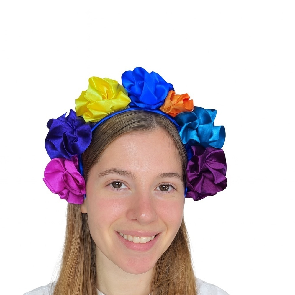 Multicolor Floral Headband